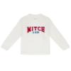 Picture of Mitch & Son Winter Classics Brody Long Sleeved Logo T-shirt - White