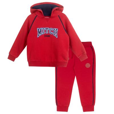 Picture of Mitch & Son Winter Classics Benny Hooded Tracksuit - Red