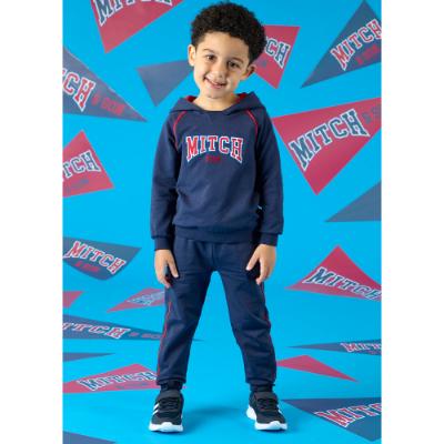 Picture of Mitch & Son Winter Classics Benny Hooded Tracksuit - Navy
