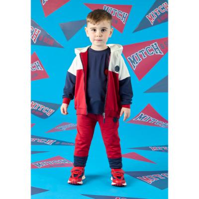 Picture of Mitch & Son Winter Classics Blake Zip Up Tracksuit - Red