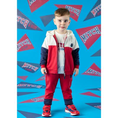 Picture of Mitch & Son Winter Classics Blake Zip Up Tracksuit - Red