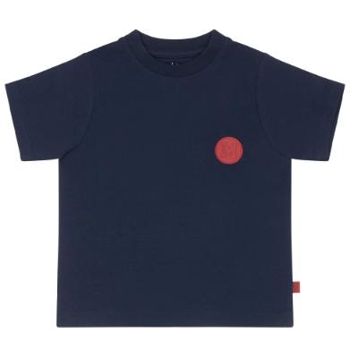 Picture of Mitch & Son Winter Classics Bert Badge T-shirt - Navy