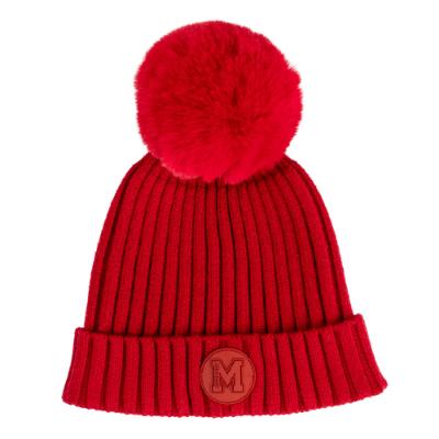 Picture of Mitch & Son Winter Classics Brooks Pom Pom Hat - Red
