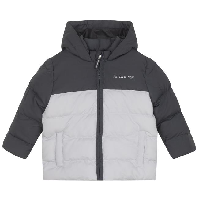 Picture of Mitch & Son JNR Caleb Puffer Jacket - Grey