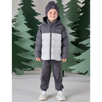 Picture of Mitch & Son JNR Caleb Puffer Jacket - Grey