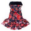 Picture of A Dee From A Dee With Love Collection Riri Envelope Print Gilet - Dark Navy