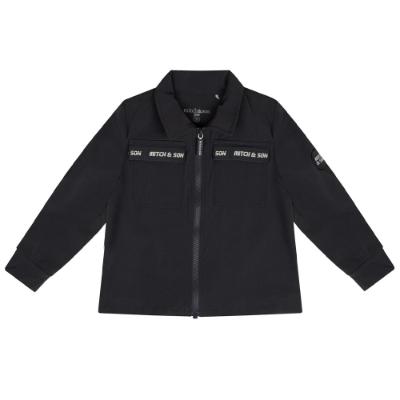 Picture of Mitch & Son JNR Casey Tape Overshirt - Grey