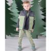 Picture of Mitch & Son JNR Cameron Two Tone Gilet - Khaki Green