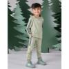 Picture of Mitch & Son JNR Carson Tape Tracksuit - Khaki Green