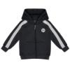 Picture of Mitch & Son JNR Calvin Poly Zip Up Tracksuit - Dark Grey