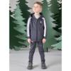 Picture of Mitch & Son JNR Calvin Poly Zip Up Tracksuit - Dark Grey