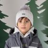 Picture of Mitch & Son JNR Caden Pom Pom Hat - Stone Grey