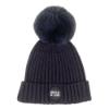 Picture of Mitch & Son JNR Caden Pom Pom Hat - Dark Grey