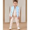 Picture of Mitch & Son Neutral Blues Andy Reversible Gilet - Blue