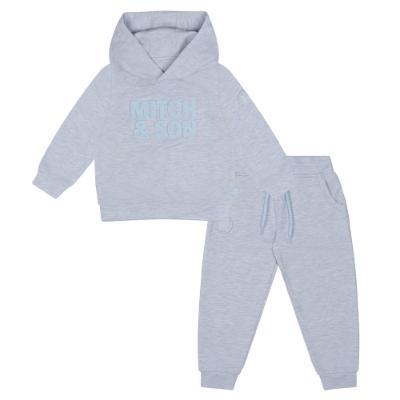 Picture of Mitch & Son Neutral Blues Alex Hooded Tracksuit - Blue