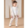 Picture of Mitch & Son Neutral Blues Albie Zip Up Tracksuit - Beige