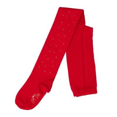 Picture of A Dee From A Dee With Love Collection Rhea Diamante Tights - Red