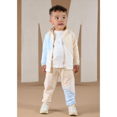 Picture of Mitch & Son Neutral Blues Arnold Cut & Sew Tracksuit - Blue