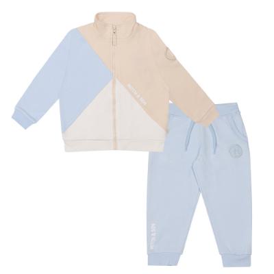 Picture of Mitch & Son Neutral Blues Arnold Cut & Sew Tracksuit - Blue