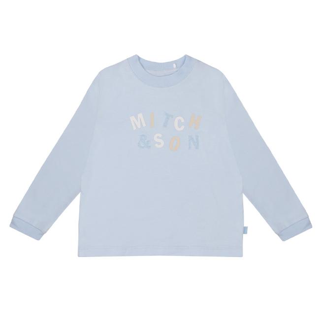 Picture of Mitch & Son Neutral Blues Ant Logo Long Sleeved Top - Blue