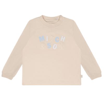 Picture of Mitch & Son Neutral Blues Ant Logo Long Sleeved Top - Beige