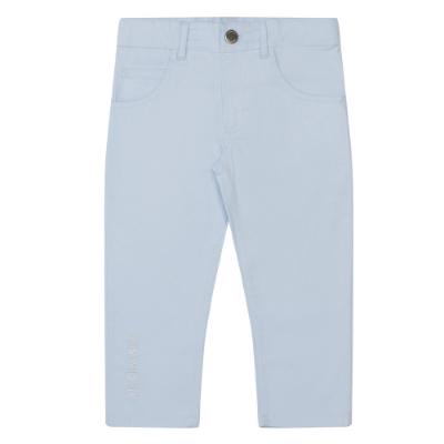 Picture of Mitch & Son Neutral Blues Arden Twill Trousers - Blue