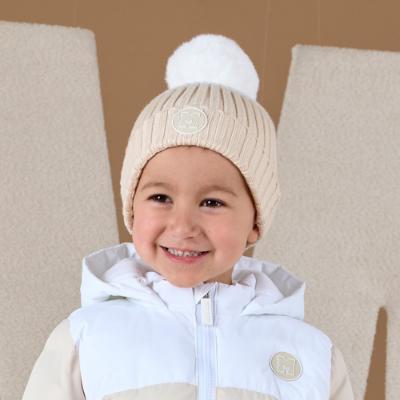 Picture of Mitch & Son Neutral Blues Ally Pom Pom Hat - Beige