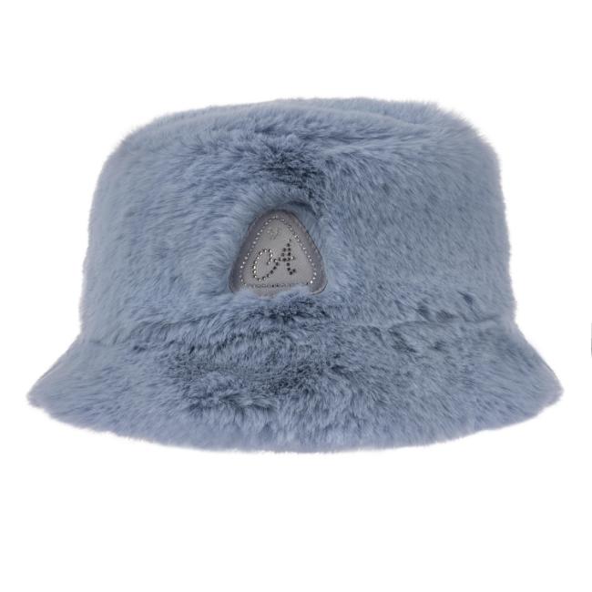 Picture of A Dee On Ice Collection Paloma Faux Fur Bucket Hat - Iced Blue