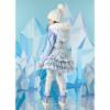 Picture of A Dee On Ice Collection Penny Diamond Print Gilet - Snow White