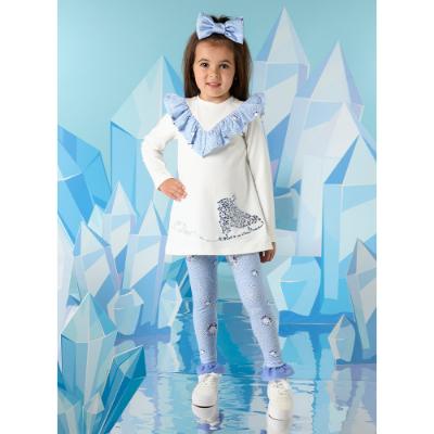 Picture of PRE ORDER A Dee On Ice Collection Pearl Ice Skate Legging Set X 2 - Snow White