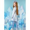 Picture of A Dee On Ice Collection Pippa Diamond Print Dress - Snow White 