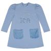 Picture of A Dee On Ice Collection Poppy On Ice A Line Dress - Iced Blue