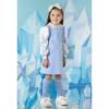 Picture of A Dee On Ice Collection Prya Satin Printed Sleeve Dress - Iced Blue 