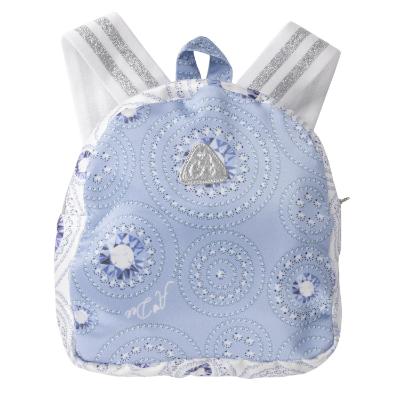 Picture of PRE ORDER A Dee On Ice Collection Paige Diamond Print Rucksack - Iced Blue 