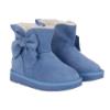 Picture of A Dee On Ice Collection Bowtiful Bow Ankle Boot - Iced Blue