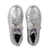 Picture of A Dee Star Love Bowtique Bow High Top Trainers - Silver