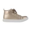 Picture of A Dee  Bowtique Bow High Top Trainers - Light Gold