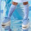 Picture of A Dee On Ice Collection Patty Platform Trainer - Ice Blue