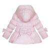 Picture of A Dee Abstract Teddy Collection Rihanon Bow Jacket - Baby Pink