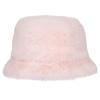 Picture of A Dee Abstract Teddy Collection Sylvia Faux Fur Bucket Hat - Baby Pink