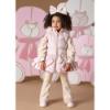 Picture of A Dee Abstract Teddy Collection Stormi  Faux Fur Teddy Print Gilet - Beige