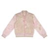 Picture of A Dee Abstract Teddy Collection Sassy Teddy Print Bomber - Beige 