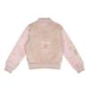 Picture of A Dee Abstract Teddy Collection Sassy Teddy Print Bomber - Beige 