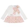 Picture of A Dee Abstract Teddy Collection Summer Teddy Print Bow Legging Set X 2 - Baby Pink