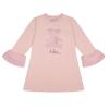 Picture of A Dee Abstract Teddy Collection Shakira Faux Fur Teddy Dress - Baby Pink