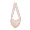 Picture of A Dee Abstract Teddy Collection Sasha Teddy Print Heart Bag - Beige