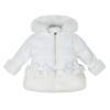 Picture of Little A Bear Hugs Collection Honey Faux Fur Frilled Jacket - Snow White