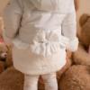 Picture of Little A Bear Hugs Collection Honey Faux Fur Frilled Jacket - Snow White