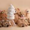 Picture of Little A Bear Hugs Collection Honey Faux Fur Frilled Jacket - Snow White