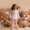 Picture of Little A Bear Hugs Collection Gracie Faux Fur Bear Legging Set - Snow White